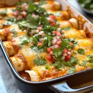 Chicken enchiladas