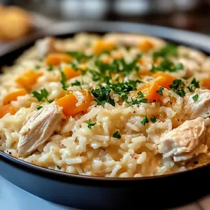 Creamy Chicken Rice Casserole