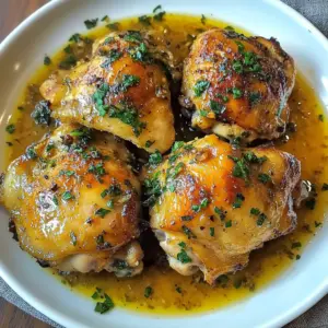 Garlic Butter Chicken Thighs