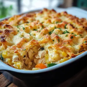 Mouth-Watering Chicken Pot Pie Casserole