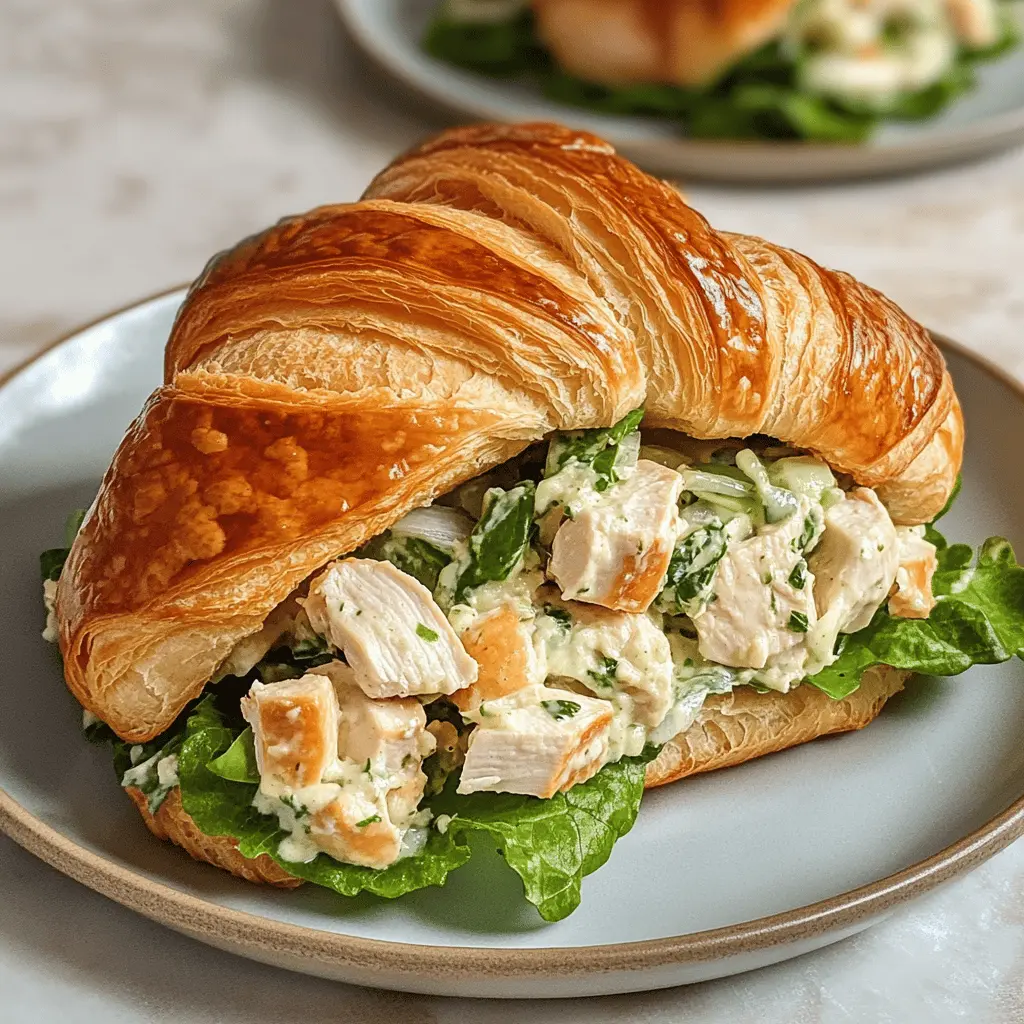 This Chicken Salad Croissant recipe is perfect for a light lunch or picnic! With juicy chicken, crisp veggies, and creamy dressing, it’s a delightful blend of flavors. Easy to make and even easier to enjoy, these croissants are a crowd-pleaser. Save this recipe for your next gathering or a cozy weekend treat!