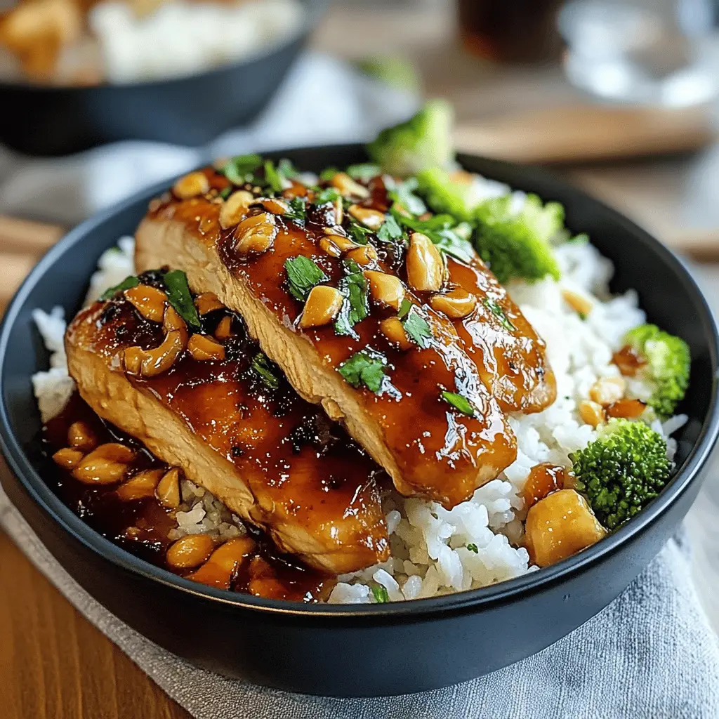 This Honey Garlic Chicken Breasts recipe is a flavorful and easy way to impress your family or guests! Juicy chicken breasts are coated in a sweet and sticky honey garlic sauce, making every bite irresistible. Perfect for busy weeknights or special occasions. Save this mouth-watering dish now for your next dinner!