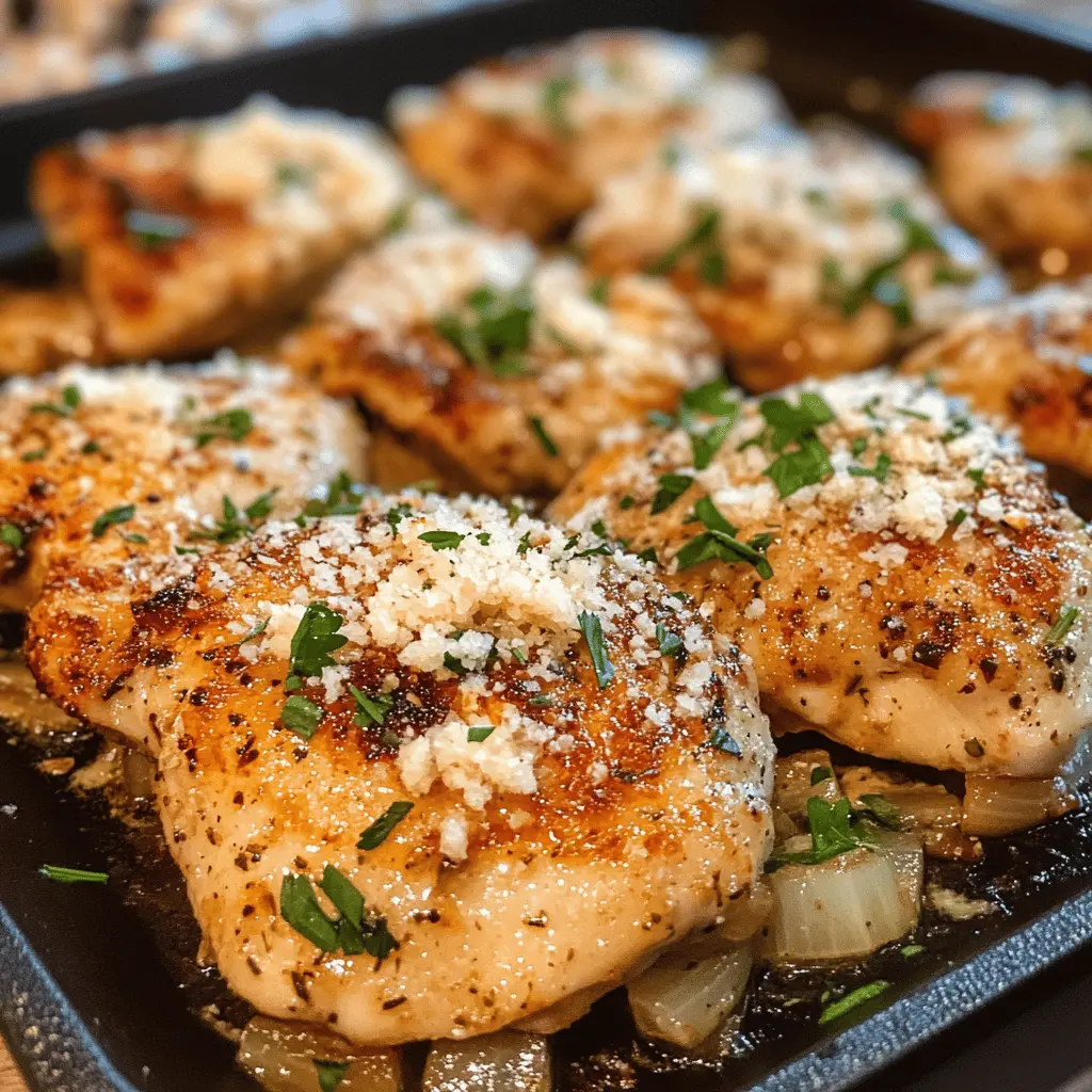 Get ready to impress with this Blackstone Garlic Parmesan Chicken! Juicy chicken breasts coated in a rich garlic and parmesan blend make for a simple yet delicious meal. Perfect for your weeknight dinner or family gathering, this dish is sure to be a hit. Save this recipe to your board for easy access and bring bold flavors to your table!