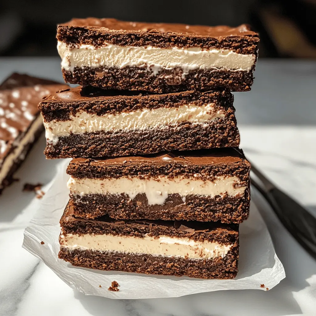 Who can resist a rich brownie ice cream sandwich? These delightful treats combine fudgy brownies with creamy ice cream for a perfect dessert! Made with simple ingredients like cocoa powder and chocolate, they’re ideal for parties, picnics, or a sweet after-dinner indulgence. Save this pin to try these delicious brownie ice cream sandwiches at your next gathering!