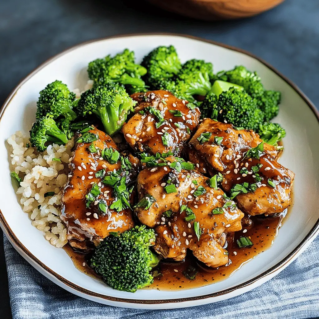 Get ready for an easy weeknight dinner with this Crock Pot Honey Garlic Chicken and Broccoli recipe! Tender chicken, tossed in a sweet and tangy honey garlic sauce, pairs perfectly with vibrant broccoli. It's a deliciously simple meal that takes minimal effort and is full of flavor. Save this recipe for your busy nights and impress your family with a wholesome, home-cooked dish!