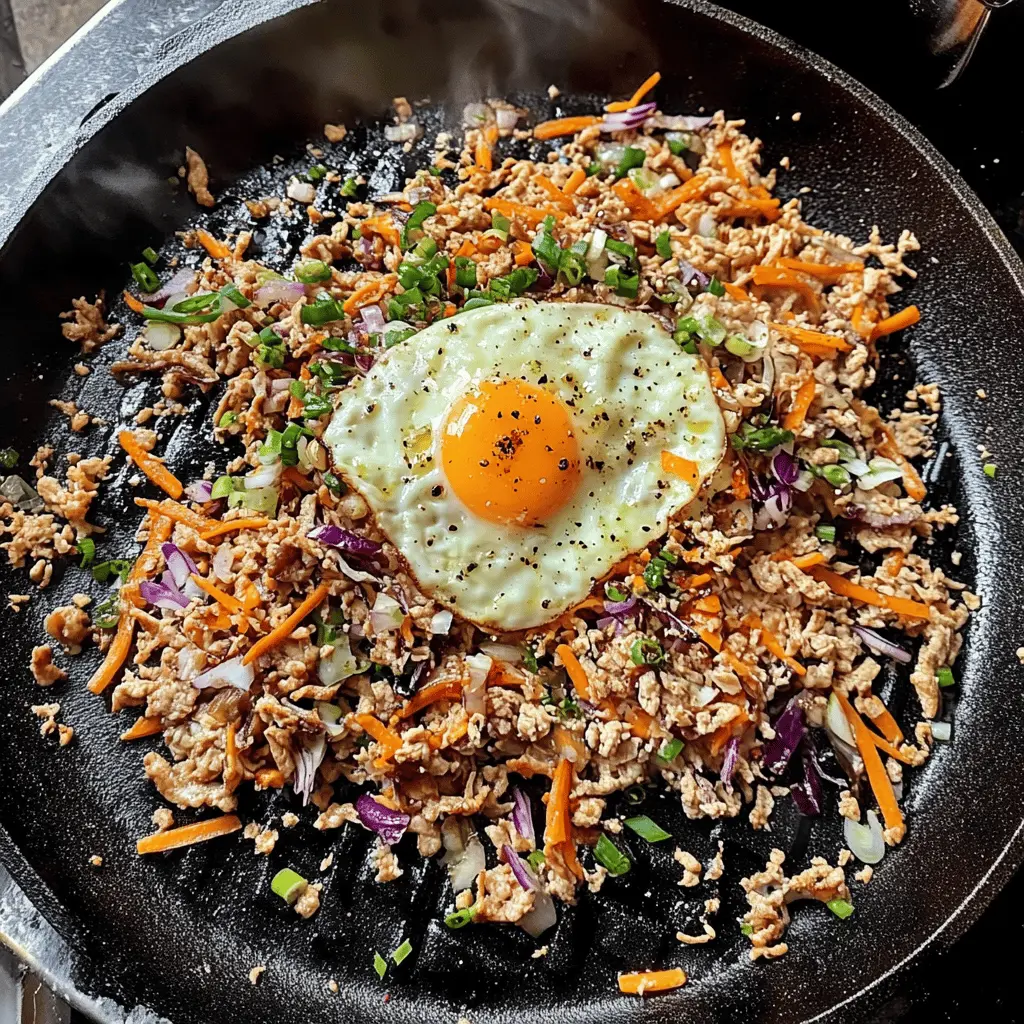 Enjoy a delicious twist on a classic with this Eggroll in a Bowl recipe made effortlessly on the Blackstone griddle! Packed with vibrant veggies and savory seasonings, it's a quick and healthy meal perfect for busy weeknights or weekend gatherings. Save this recipe now and impress your friends and family with a dish that's loaded with flavor!