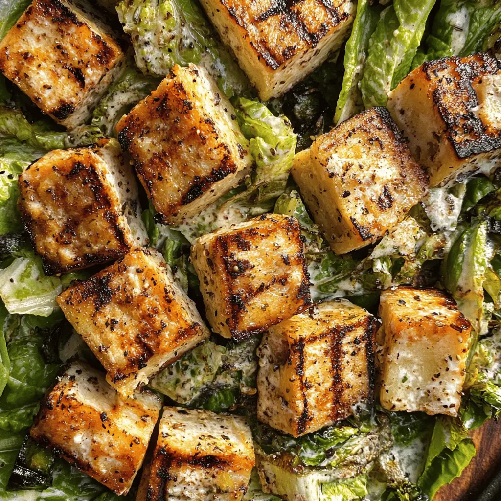 Get ready for a fresh twist on a classic! This Grilled Caesar Salad combines smoky flavors from the grilled romaine with a creamy dressing that brings everything together. Topped with crunchy croutons and a sprinkle of parmesan, it's the perfect dish for summer cookouts or a light lunch. Save this recipe to impress your guests and enjoy a unique take on a beloved favorite!