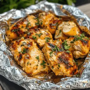 Transform your grilling game with these delicious Grilled Crack Chicken Foil Packets! Loaded with tender chicken, crispy bacon, and creamy ranch dressing, this easy recipe is perfect for busy weeknights or weekend BBQs. Just toss your ingredients in foil, grill, and enjoy a flavorful meal with minimal cleanup. Save this recipe for your next cookout or family dinner!