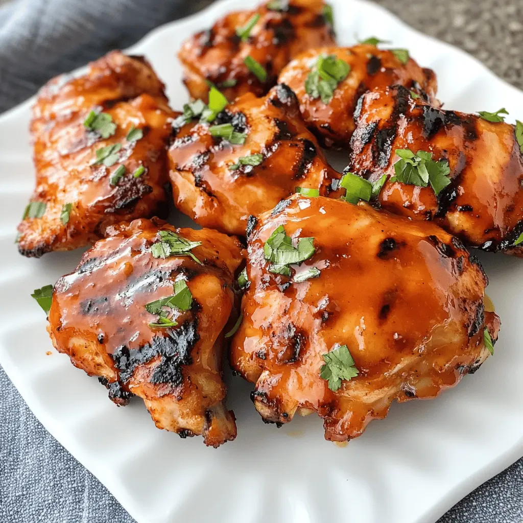 These Grilled Honey Buffalo Chicken Thighs are packed with sweet and spicy flavors that will impress your guests. Tender, juicy chicken thighs are beautifully marinated and grilled to perfection, making them a great choice for summer BBQs or weeknight dinners. Save this recipe for your next gathering and delight everyone with this finger-licking dish!