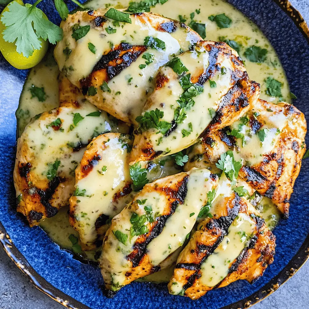 Spice up your dinner with Grilled Salsa Verde Pepper Jack Chicken! This easy recipe combines juicy chicken breasts, zesty salsa verde, and melted pepper jack cheese for a delicious flavor explosion. Perfect for summer barbecues or weeknight meals. Save this pin to enjoy a tasty twist on grilled chicken anytime!