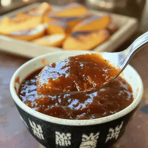 This Maple Peach Barbecue Sauce will take your grilling to the next level! With sweet peaches and rich maple syrup, it's the perfect blend to enhance your chicken or ribs. Quick to make and bursting with flavor, it's a must-try for your next cookout. Save this recipe for a delicious twist on your favorite barbecue dishes!