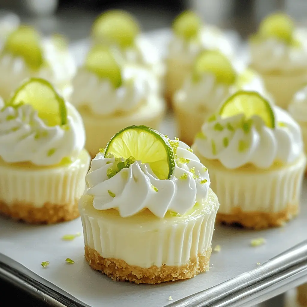 These No-Bake Mini Key Lime Pies are the perfect sweet treat for warm days! With a deliciously tangy key lime filling and a buttery graham cracker crust, they are refreshing and easy to make. Ideal for summer parties, picnics, or just a fun dessert at home. Save this recipe to whip up these delightful mini pies whenever you're in the mood for something zesty and creamy!