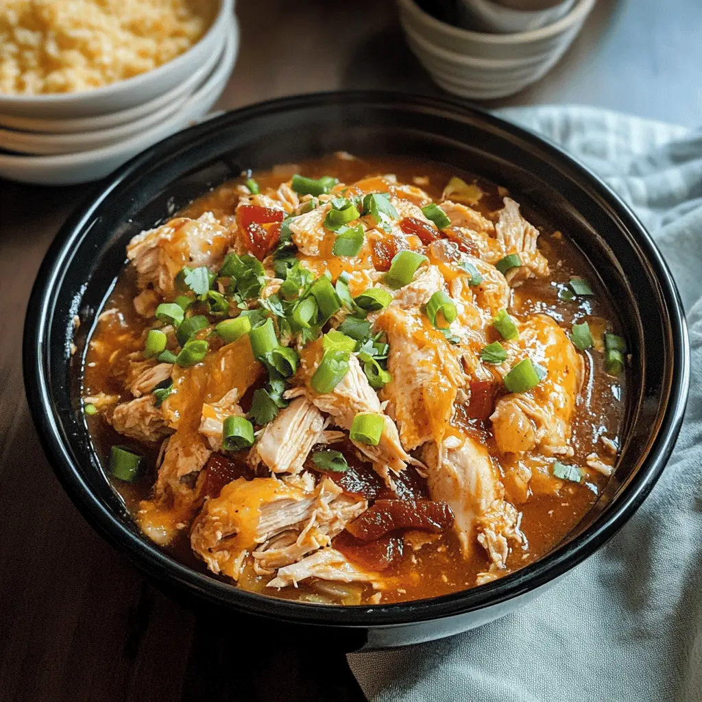 This Slow Cooker Crack Chicken is packed with creamy, cheesy goodness! With tender chicken, ranch seasoning, and crispy bacon, it’s a flavor explosion that’s perfect for family dinners or game day. Easy to make and endlessly customizable, just toss the ingredients in your slow cooker and let it do the work. Save this delicious recipe for your next meal!