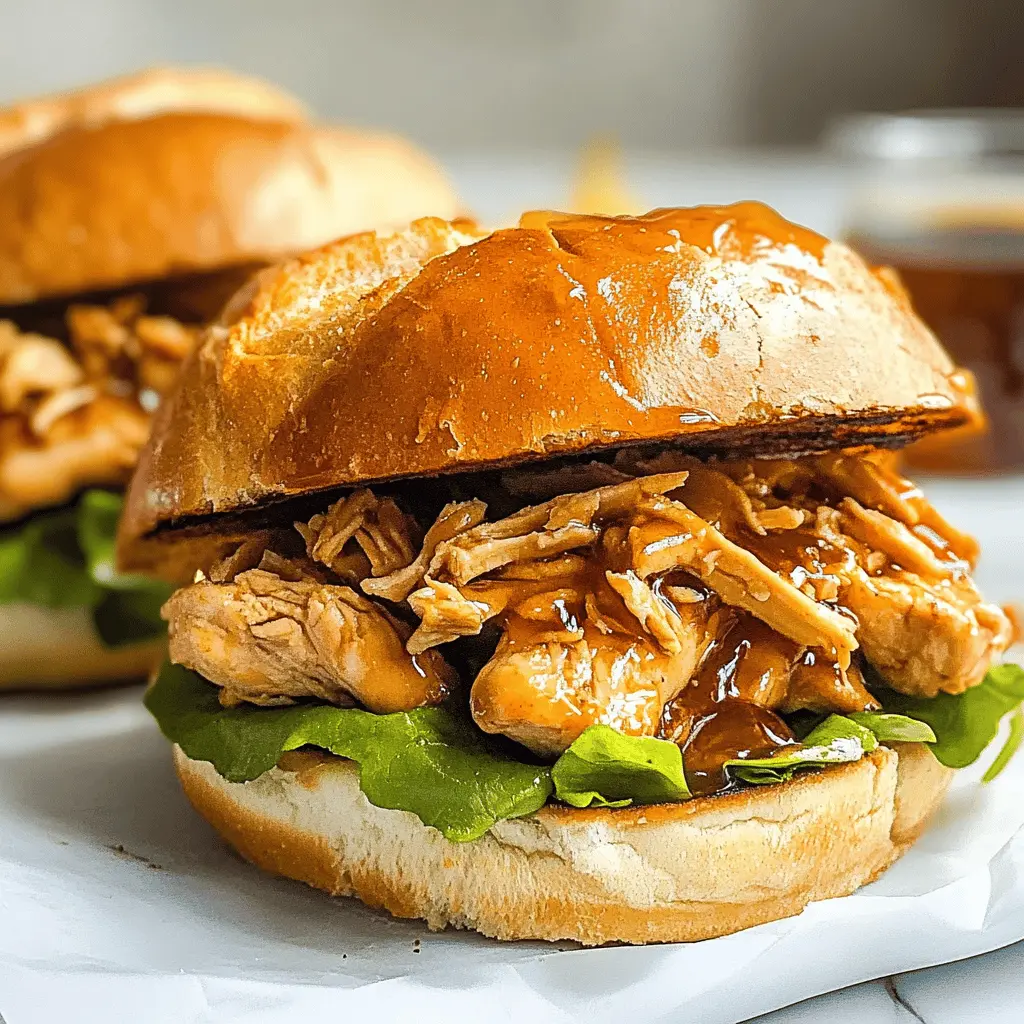 Get ready for a flavorful treat with these Slow Cooker Hot Honey Chicken Sandwiches! Tender chicken is perfectly infused with sweet and spicy honey, making each bite unforgettable. Serve on soft buns with your favorite toppings for a satisfying meal. Save this recipe for game days or casual family dinners—you won’t want to miss it!