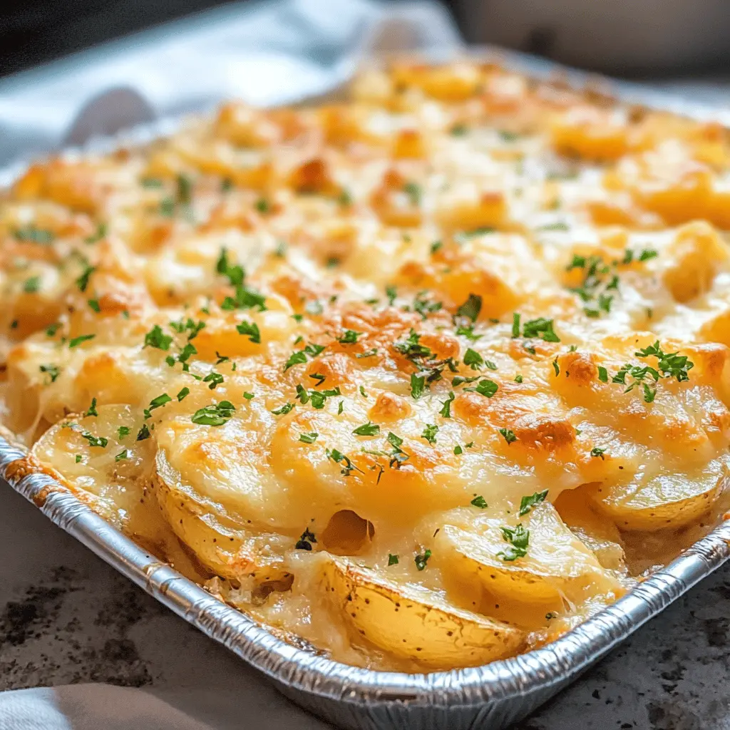 Get ready to enjoy a delicious twist on comfort food with these Smoked Cheesy Potatoes! Creamy, cheesy, and infused with a smoky flavor, this dish is perfect for gatherings or cozy family dinners. Made with simple ingredients, it's easy to whip up and sure to impress everyone at the table. Don’t forget to save this recipe for your next get-together!