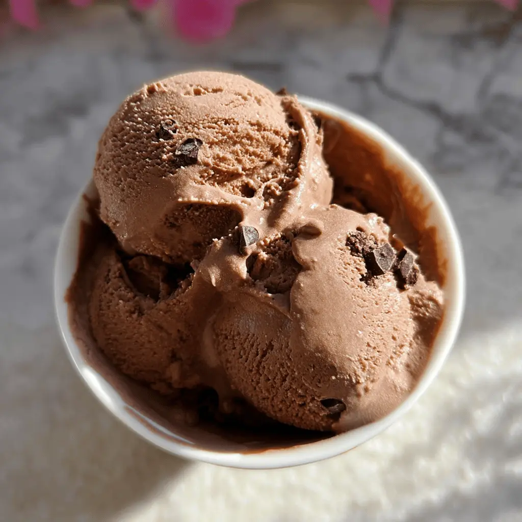 Creamy Homemade Chocolate Custard Ice Cream Recipe