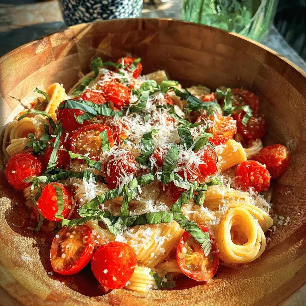 Easy Summer Garden Pasta Recipe with Fresh Veggies