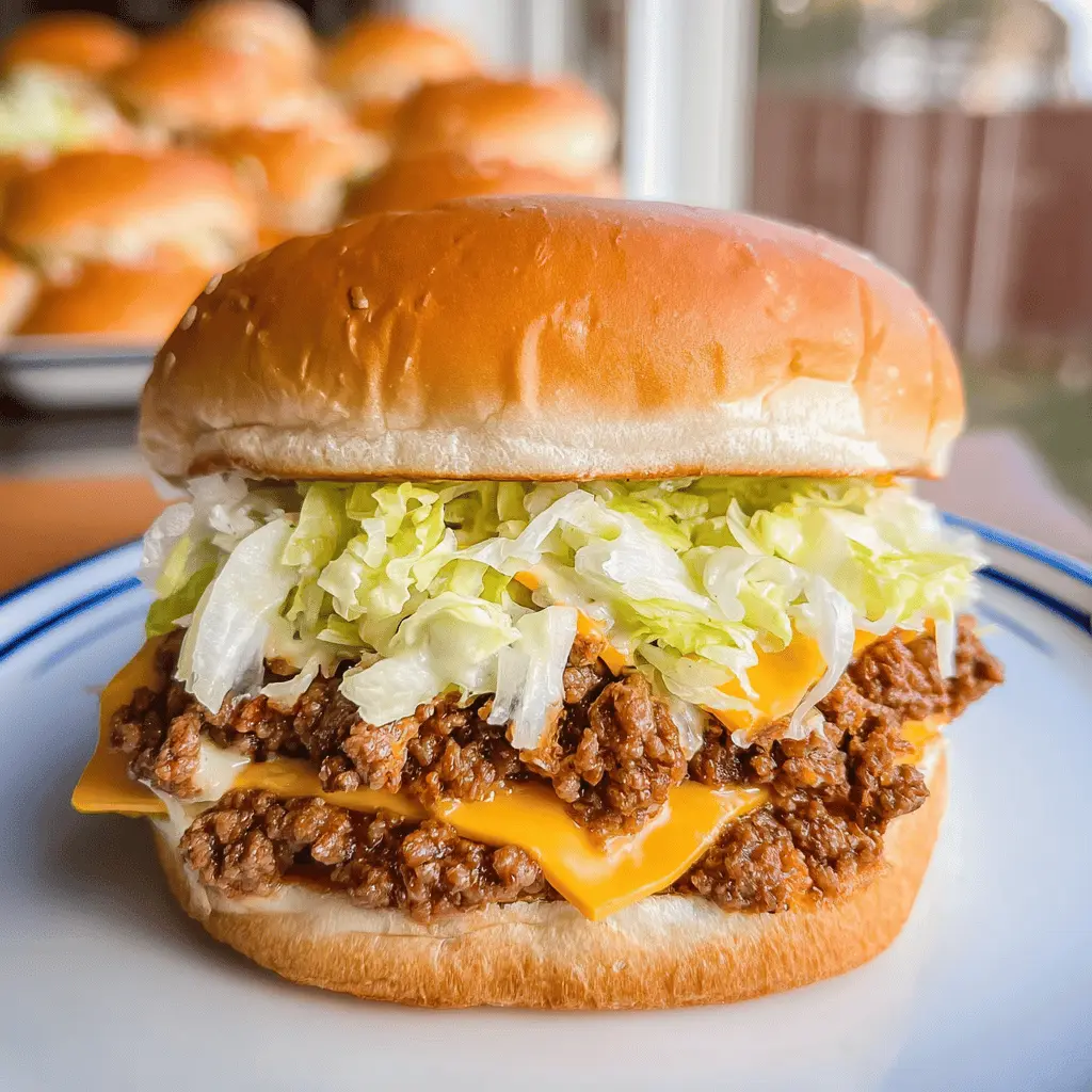 Easy Big Mac Sloppy Joes Recipe