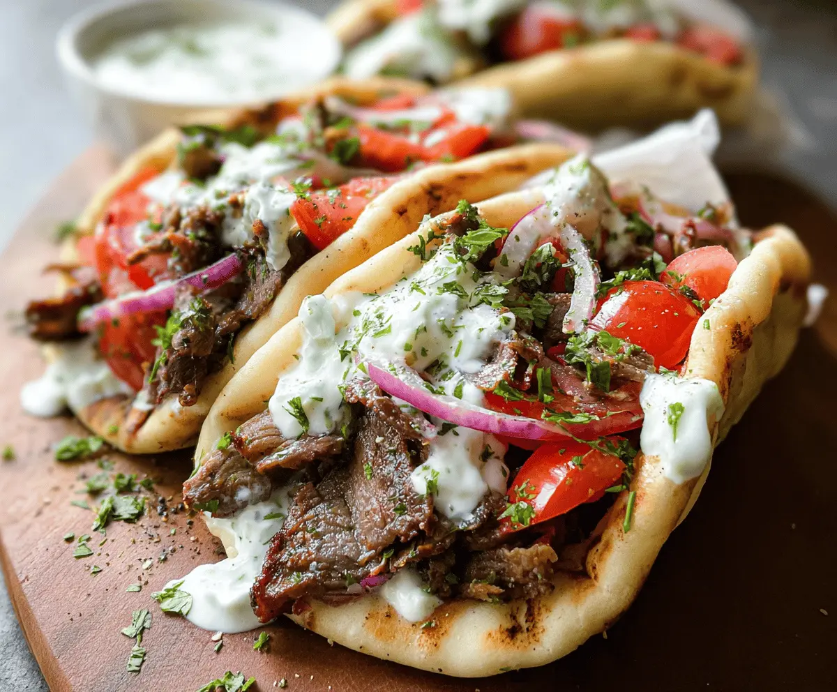 Easy Beef Gyros Recipe for Quick Dinners