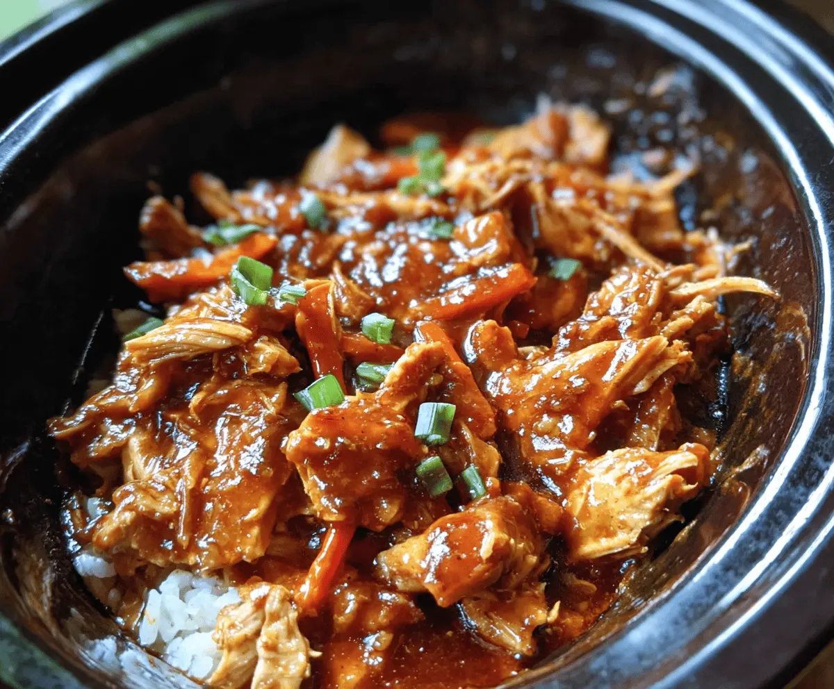 Easy Slow Cooker Hawaiian Chicken Recipe