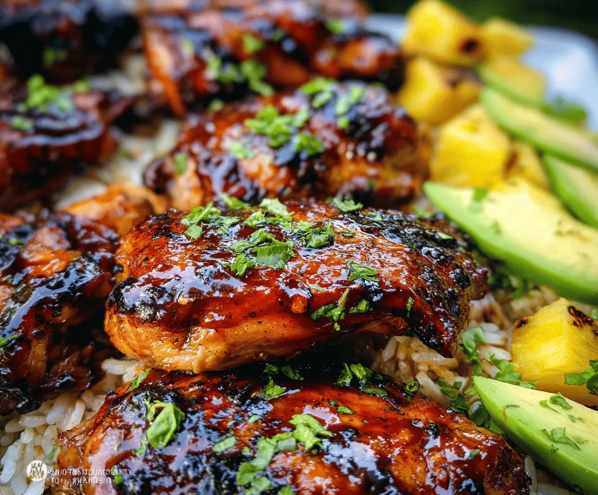 Easy Hawaiian BBQ Chicken Recipe
