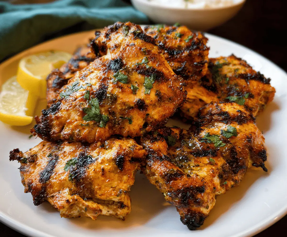 Creamy Yogurt Marinated Chicken Recipe