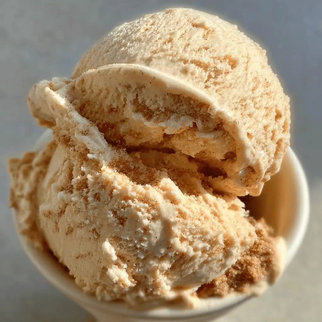 Creamy Brown Sugar Cinnamon Ice Cream Recipe