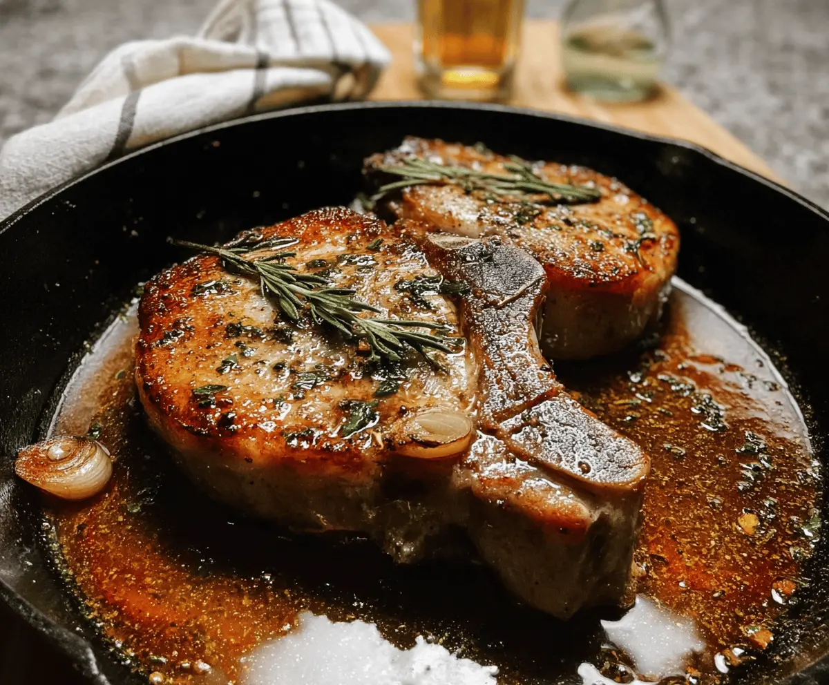 Easy Pork Chop Brine for Juicy, Tender Meat
