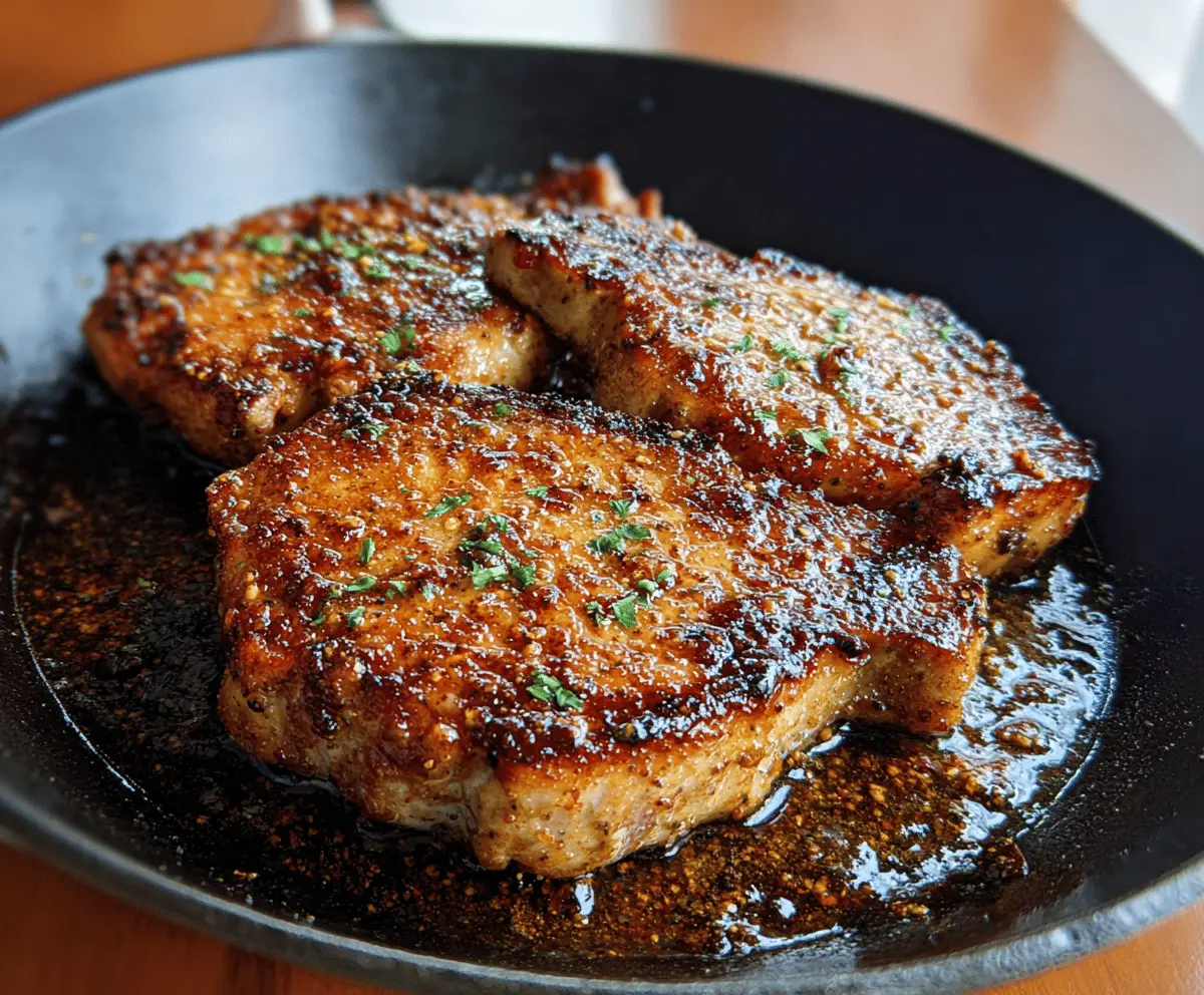 Easy Juicy Boneless Pork Chops Recipe