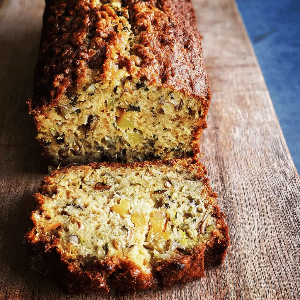 Moist Pineapple Zucchini Bread Recipe