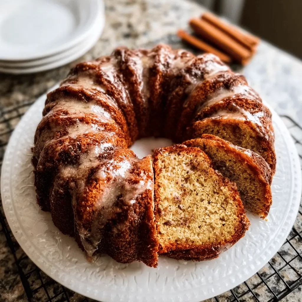 Moist Cinnamon Zucchini Bundt Bread Recipe
