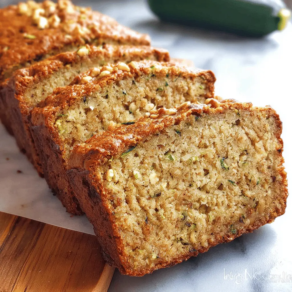 Moist Almond Flour Zucchini Bread Recipe