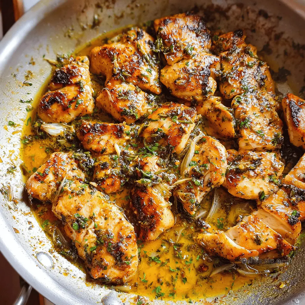 Easy Garlic Butter Chicken Recipe
