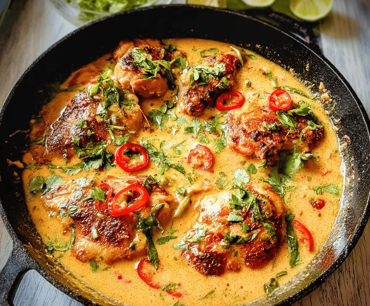 Easy Creamy Coconut Milk Chicken Recipe