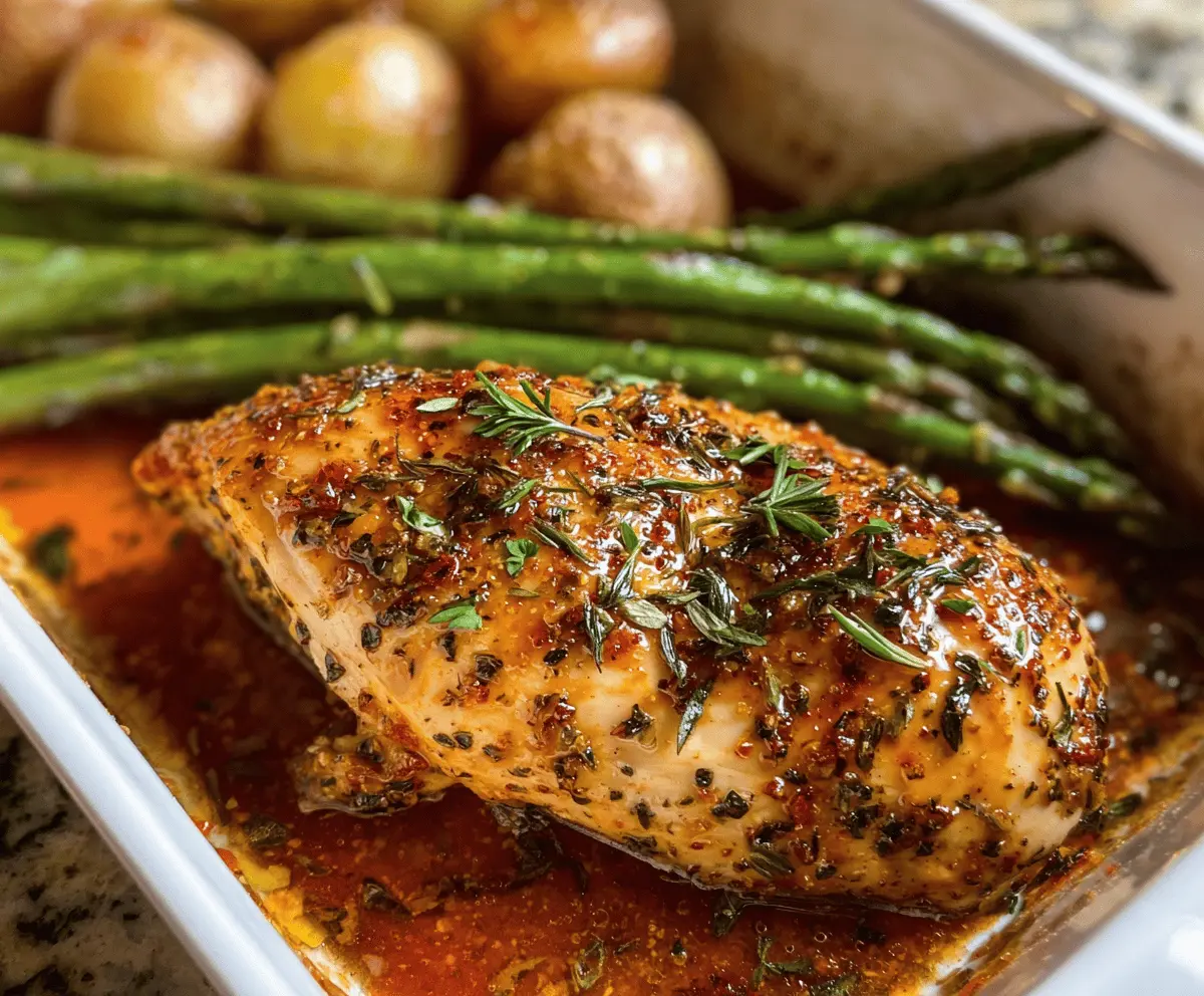 Easy Baked Honey Dijon Chicken Recipe