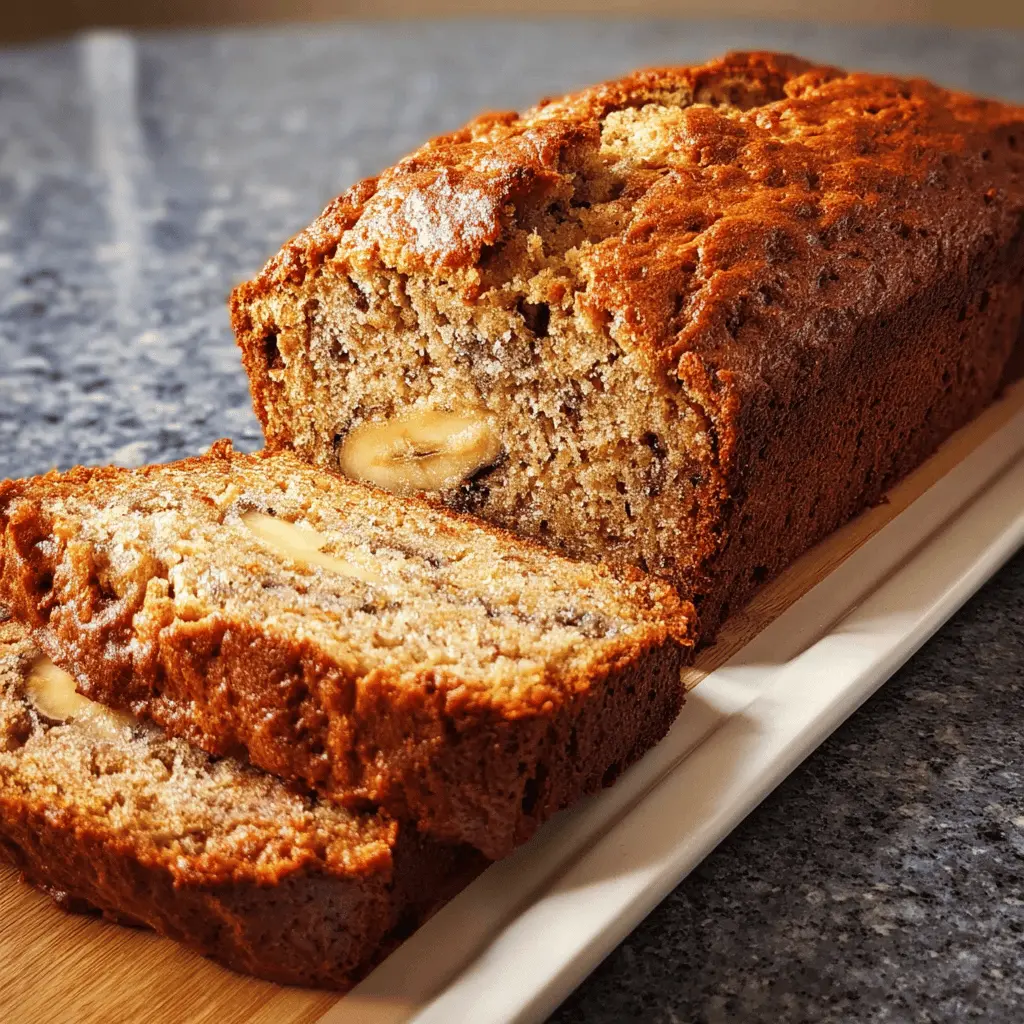 Moist Sour Cream Banana Bread Recipe