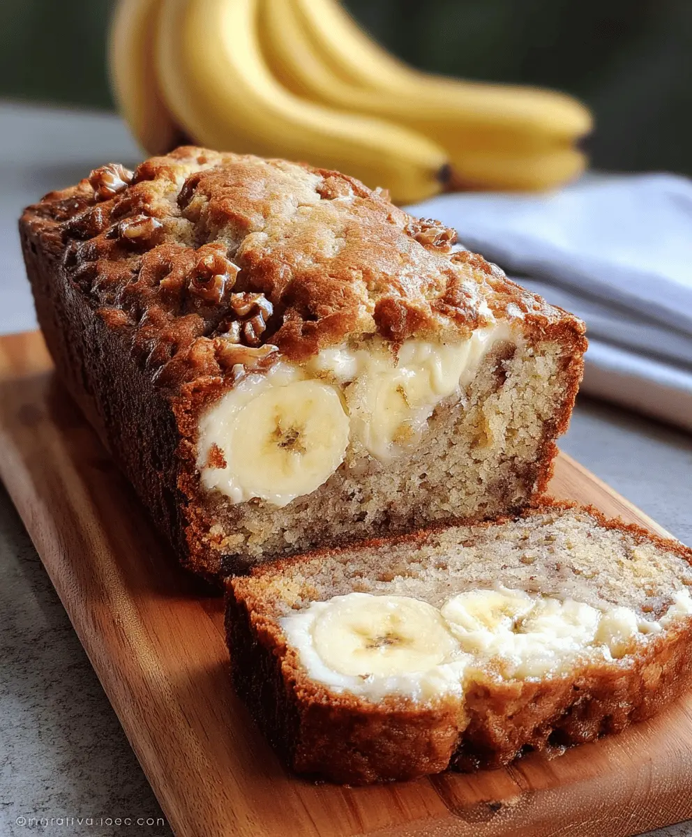 Ultimate Cream Cheese Banana Bread Recipe