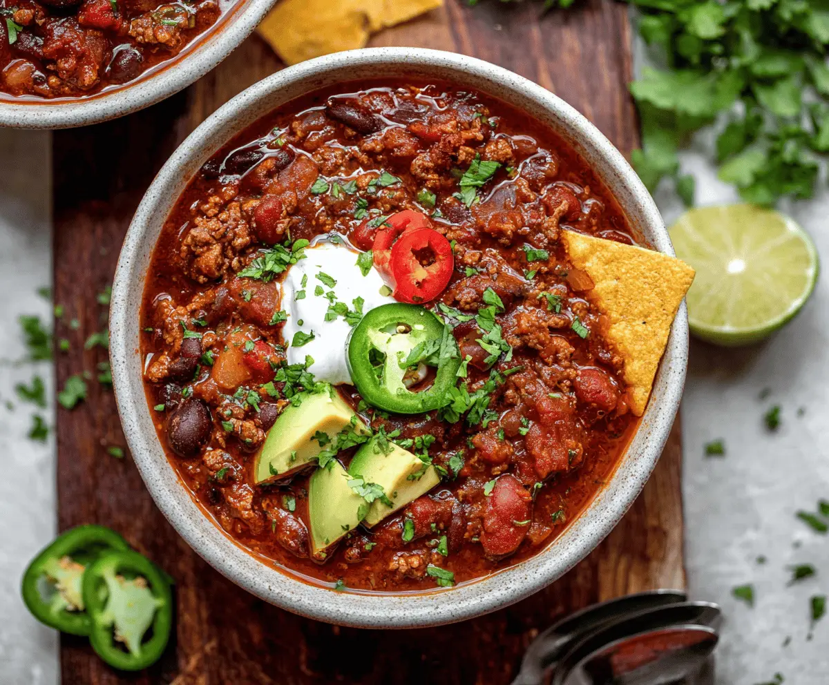 Bison Chili