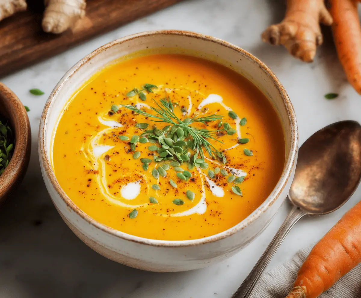 Carrot Ginger Soup