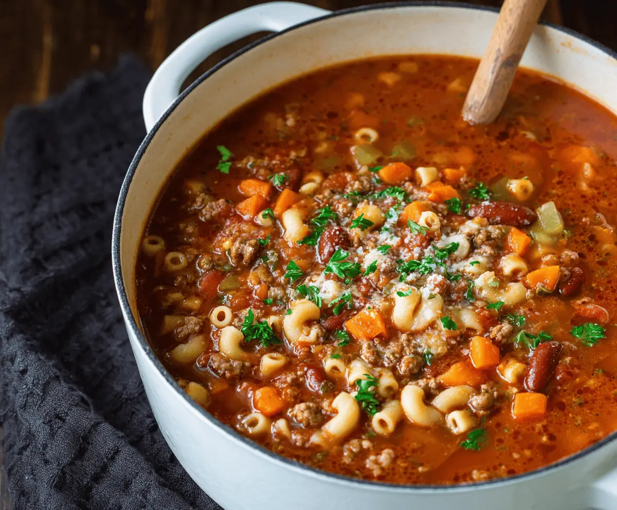 Pasta e Fagioli Soup