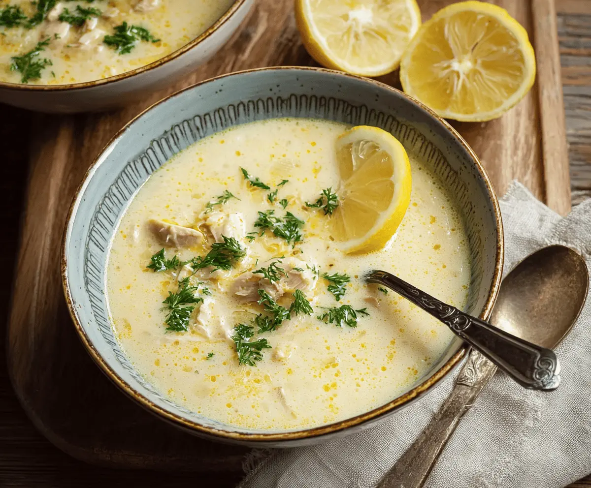 Avgolemono Soup