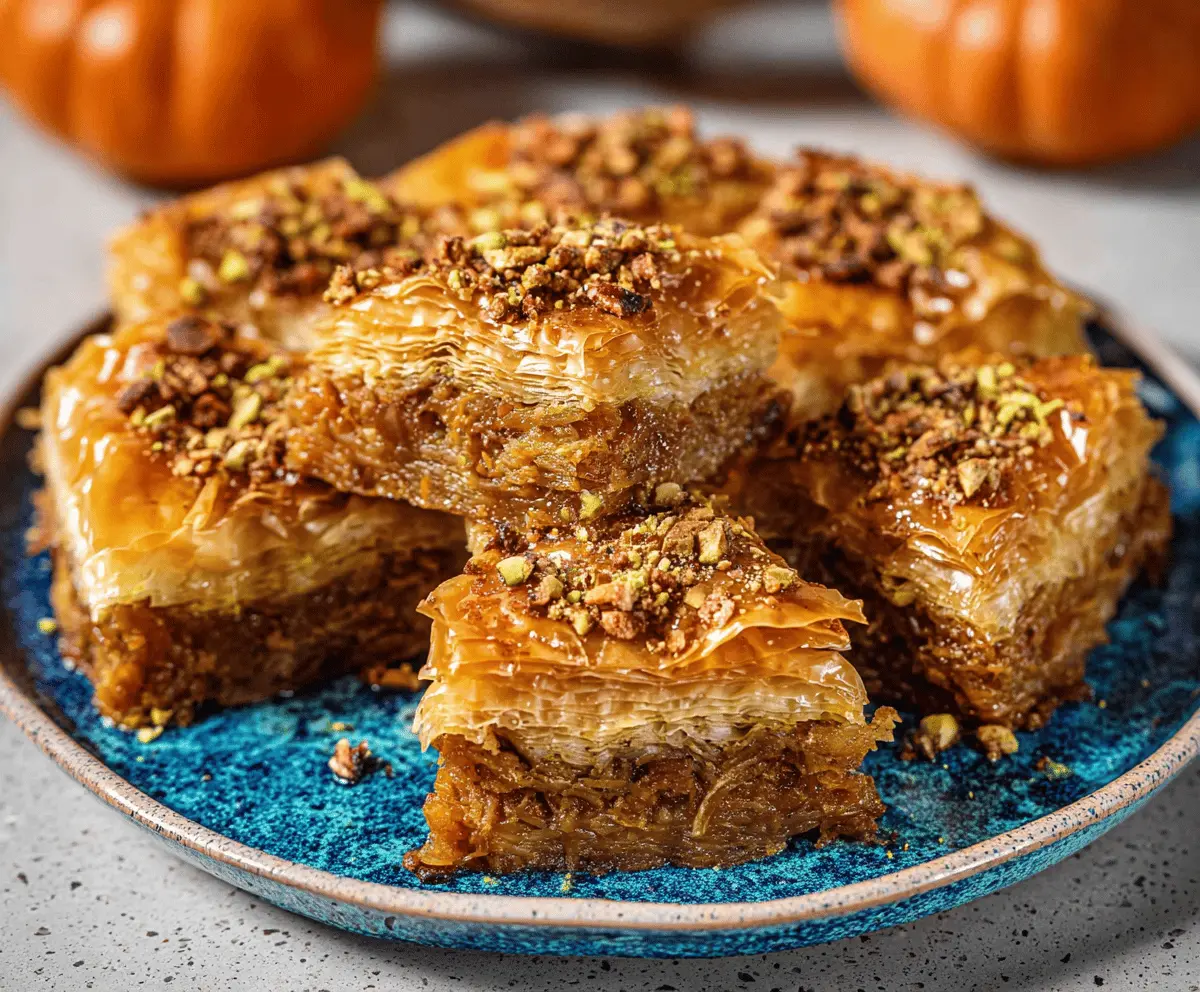 Pumpkin Baklava