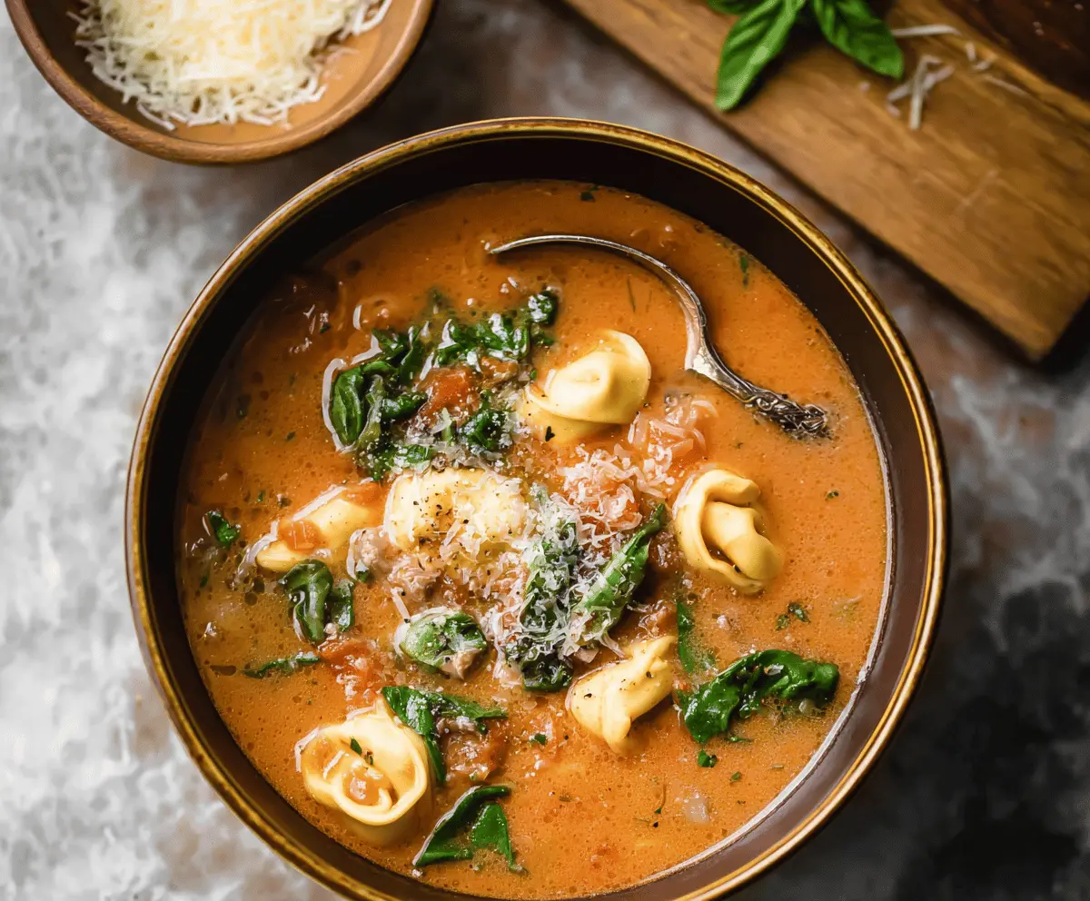 Tortellini Soup