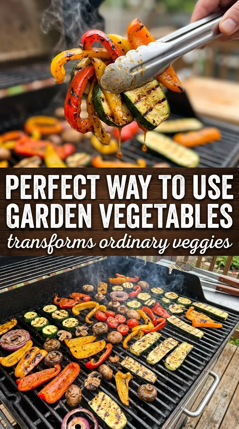 Best Veggie Marinade colorful garlicky grilled