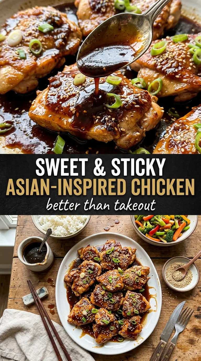 Blackstone bourbon chicken glossy caramelized