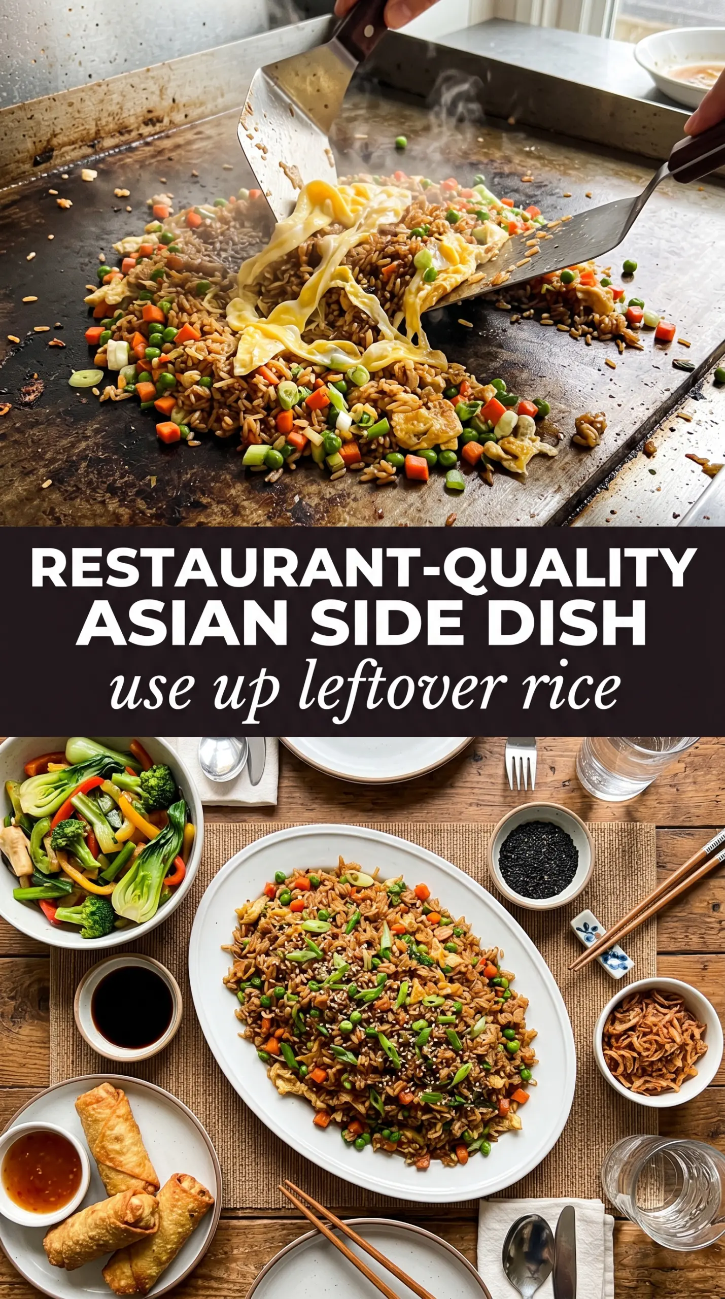 Blackstone Fried Rice crispy golden griddle rice