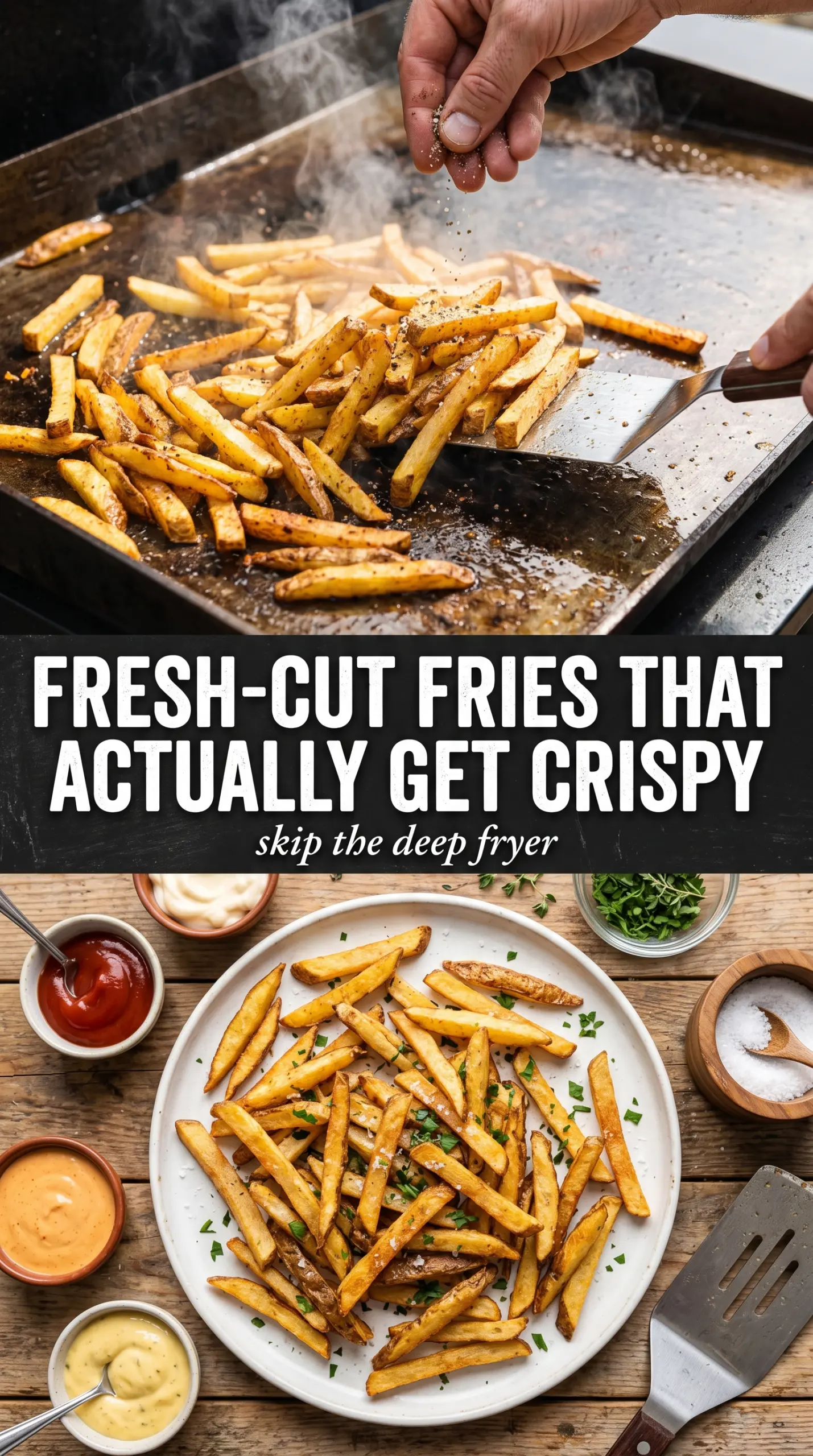 Blackstone fries crispy seasoned