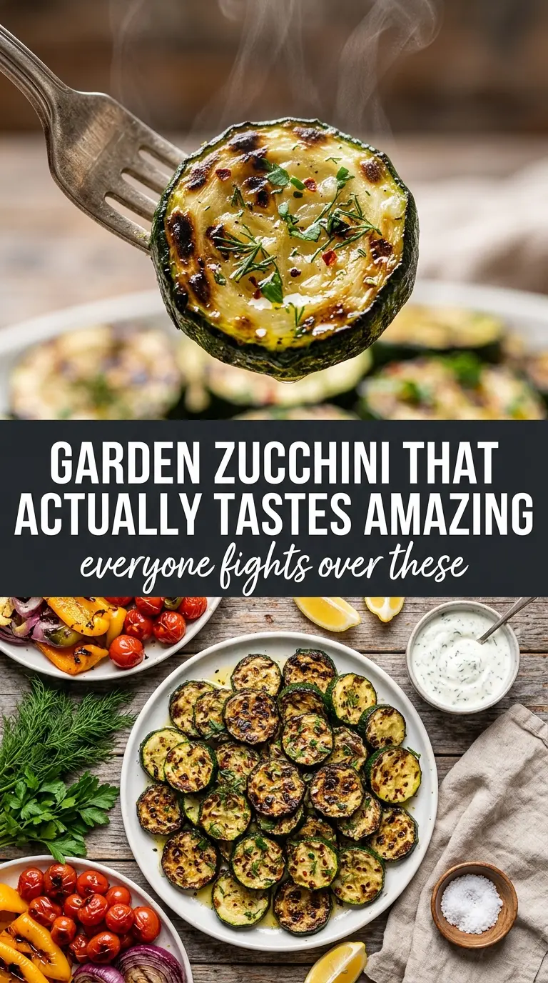 Blackstone Griddle Zucchini charred Parmesan basil
