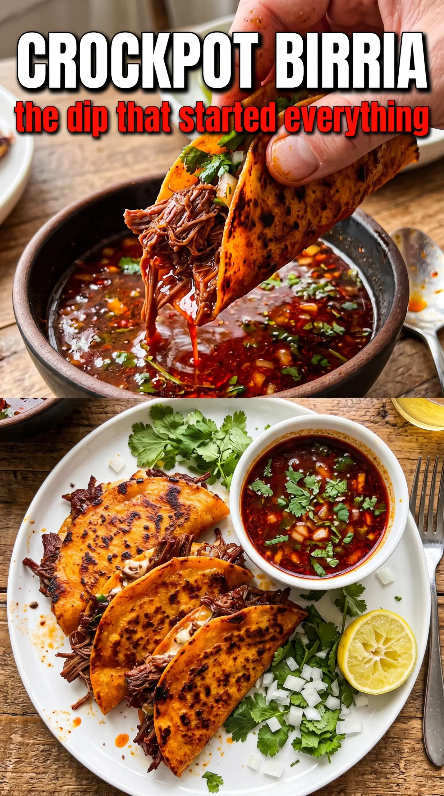 Crockpot Birria smoky beef consommé