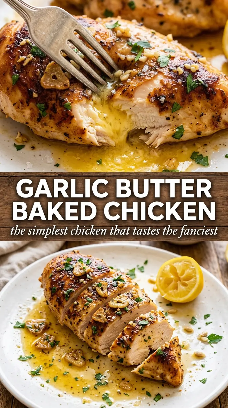 Cooked chicken with sauce and vegetables